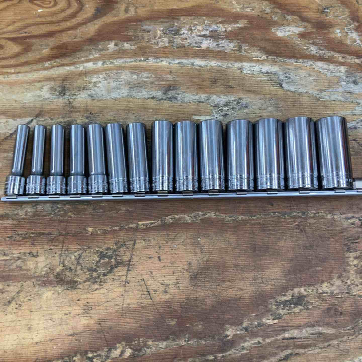 スナップオン(Snap-on) ソケット 13本セット S401/S361/S341/S321/S281/S261/S241/S221/S201/S181/S161/S141A/S121【柏店】