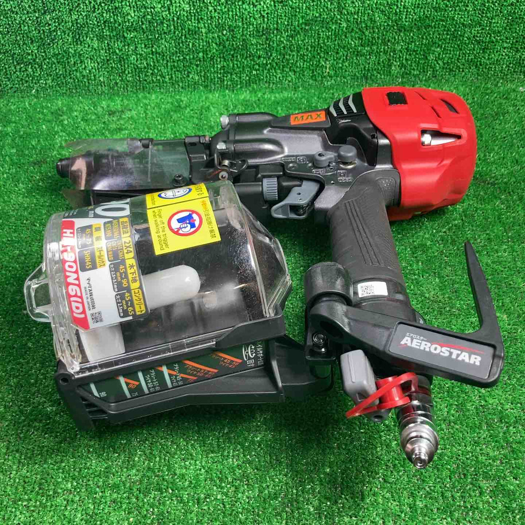 ★マックス(MAX) 高圧エア釘打ち機 HN-90N6(D)-G【川崎店】