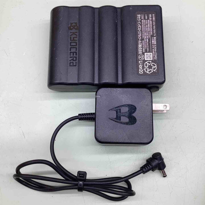 ◇BURTLE バートル エアークラフト 2024年モデル 22Vリチウムイオンバッテリー マットブラック AC08 78 F 急速充電 960ｇ ハイスペックバッテリー 【越谷店】