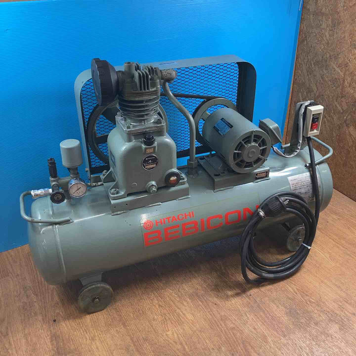 【店頭受取り限定】◇日立産機(HITACHI) 2馬力ベビコン 1.5P-9.5V5 コンプレッサー 50Hz ◎カプラー新品！【岩槻店】