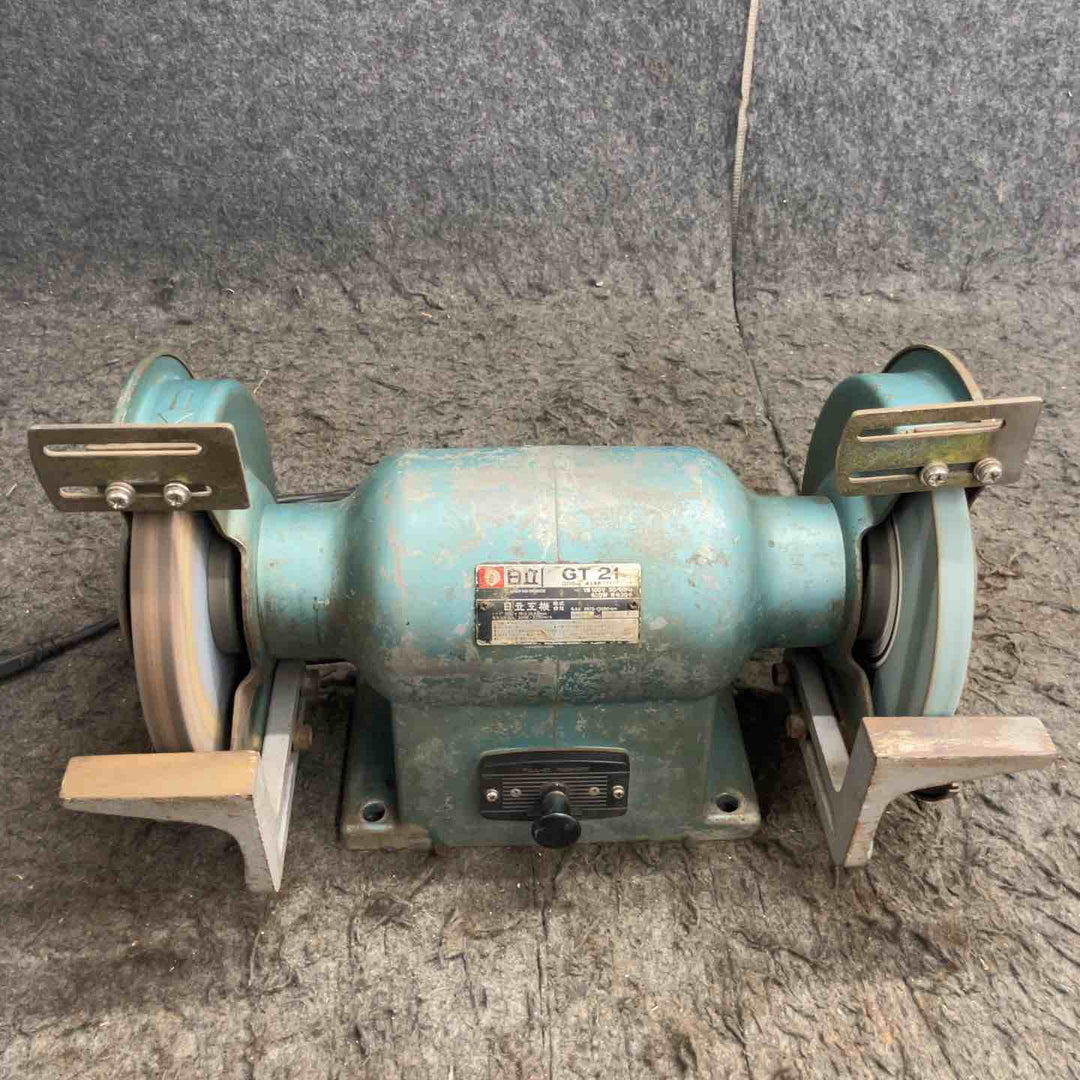 【現状品】◇ハイコーキ(HIKOKI ※旧:日立工機) 205mm 卓上グラインダ GT21(1P)【鴻巣店】