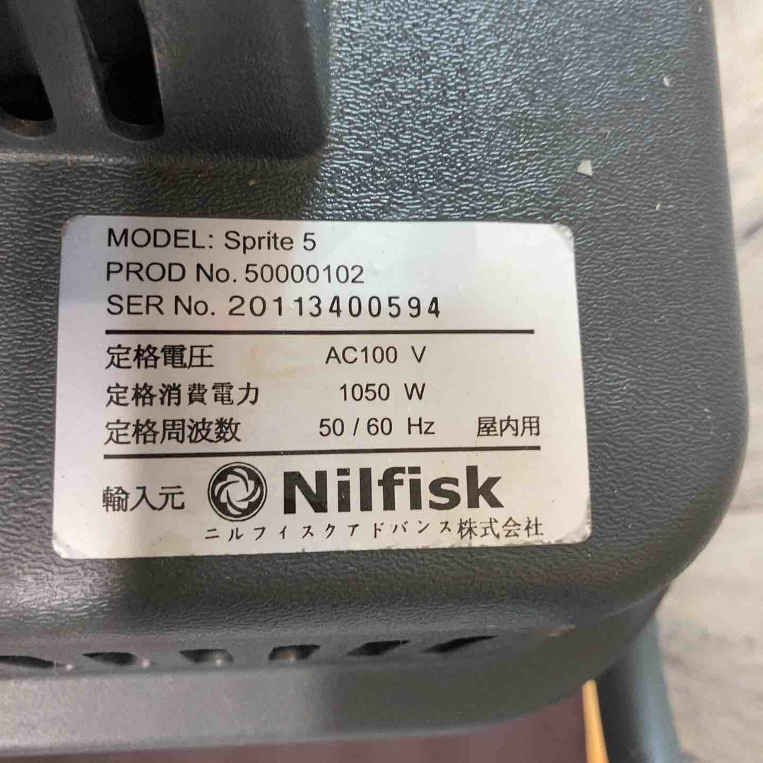 【中古品】 Nilfisk(ニルフィスクアドバンス) ウェットバキュームクリーナー Sprite 5 50000102 ペンギンバキューム 【東大和店】