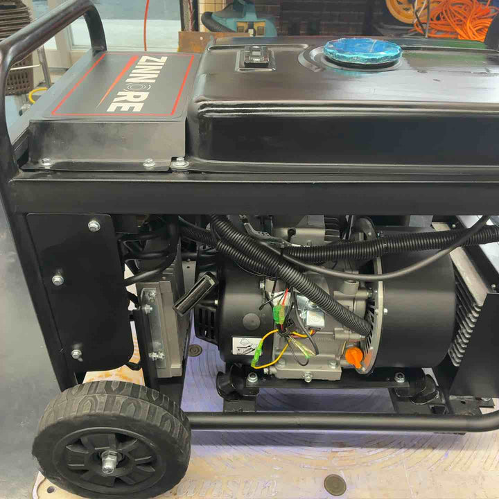 【中古品/店頭受取り限定】 ZINNORE エンジン溶接機 ZIN-120A キャプタイヤケーブル、溶接棒 セット 【藤沢店】