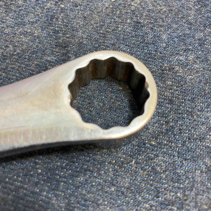 ◇スナップオン(Snap-on) ストレートメガネレンチ 0° オフセットヘッド 12ポイント ロングハンドル サイズ:17-19mm XDHFM1719【八潮店】