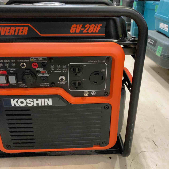 特価送料無料！【中古美品】工進KOSHINガソリン発電機GV-28iF【町田店】
