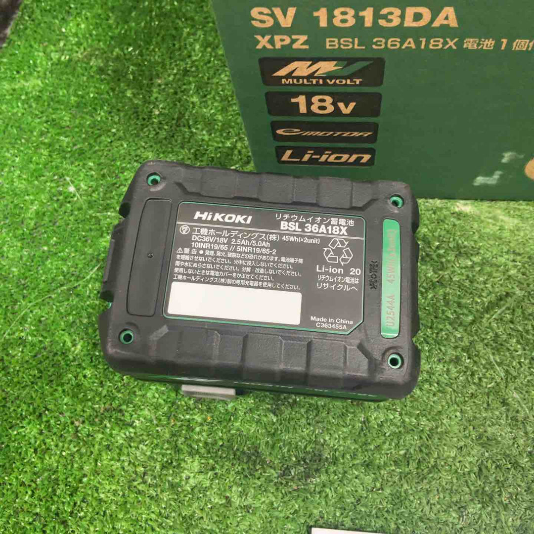 ★ハイコーキ(HIKOKI ※旧:日立工機) コードレスランダムサンダ SV1813DA(XPZ)【草加店】