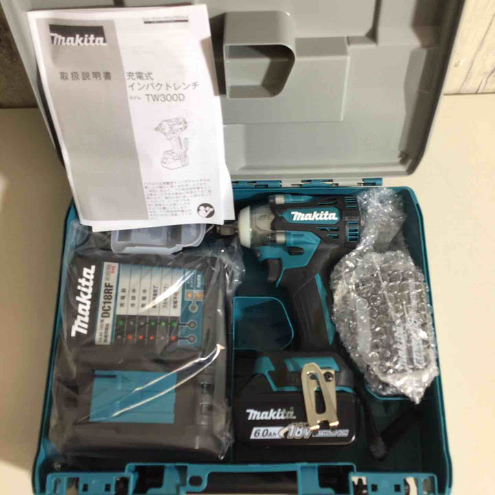 【未使用品】マキタ(makita) コードレスインパクトレンチ TW300DRGX 2台セット【戸田店】