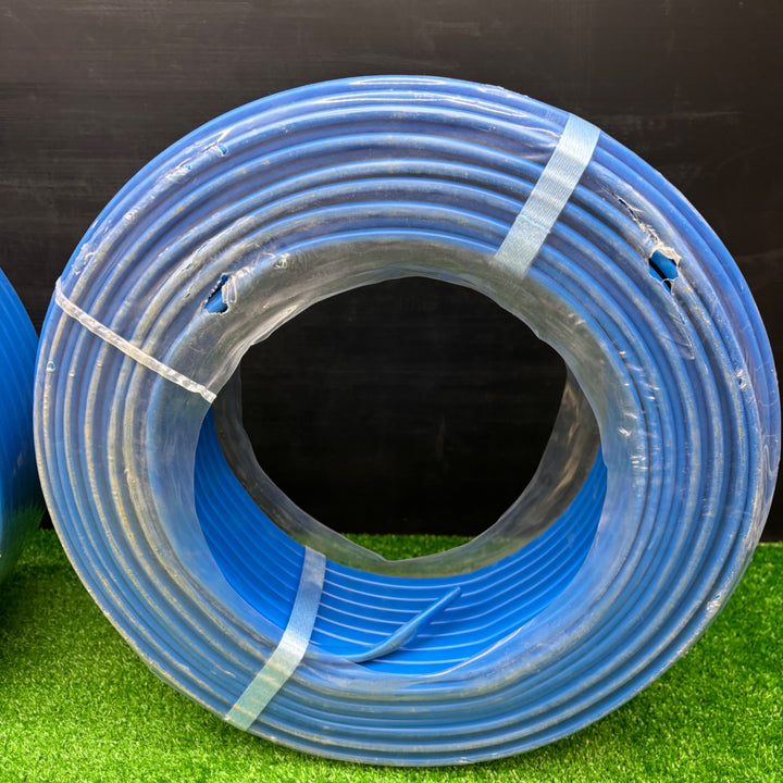 【未使用品】弥栄電線 VVFケーブル 3×1.6 100m 色付きカラー青 2026年1月製造　2巻セット【電材館越谷店】