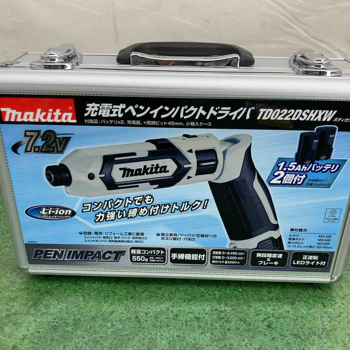 ★マキタ(makita) コードレスペンインパクトドライバー TD022DSHXW【町田店】