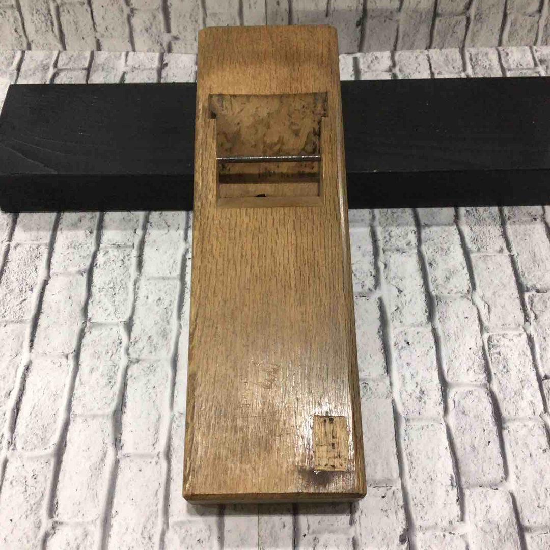 碓氷健吾 寿一 寸八鉋 鉋身幅約71mm 削り跡有り 収納袋付き 【川口店】