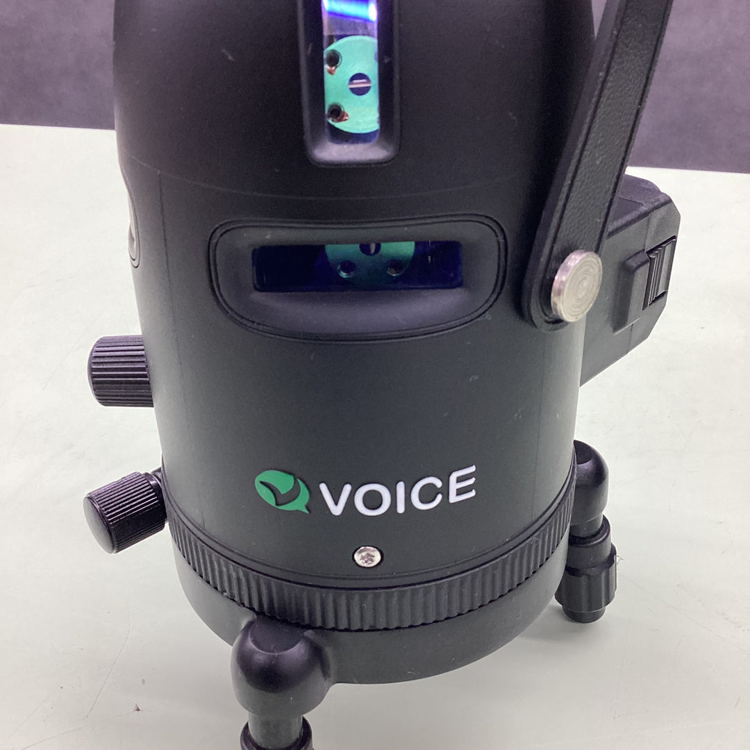 〇VOICE レーザー墨出し器 5ライン(矩十字・横) グリーンレーザー Model-G5【越谷店】