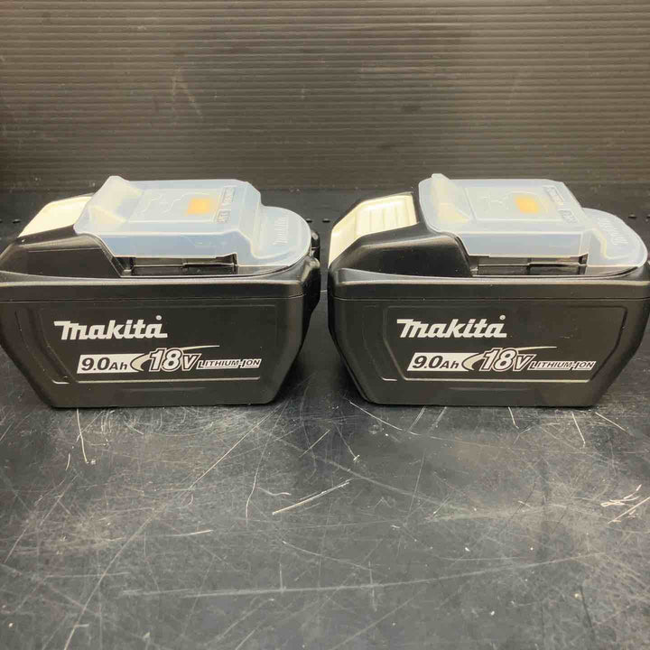 マキタ(makita) 純正 リチウムイオンバッテリー 18V/9.0Ah BL1890 正規品 2個セット【川越店】