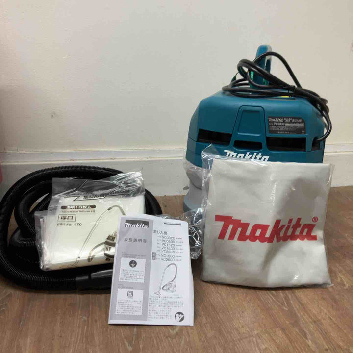 【未使用品】マキタ(makita) 集じん機 乾式 VC0830 連動機能【桶川店】