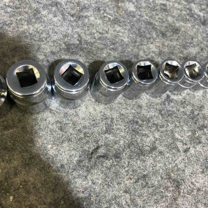 MACTOOLS　DR3/8　インチスタンダードソケット　12個セット　RBRTシリーズ　 【桶川店】