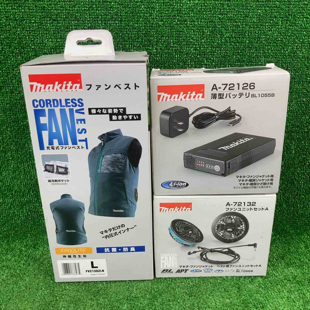 Makita - 【専用】makita純正ファンベストセット マキタ makita 充電式ファンベスト FV214DZFA サイズ S〜L