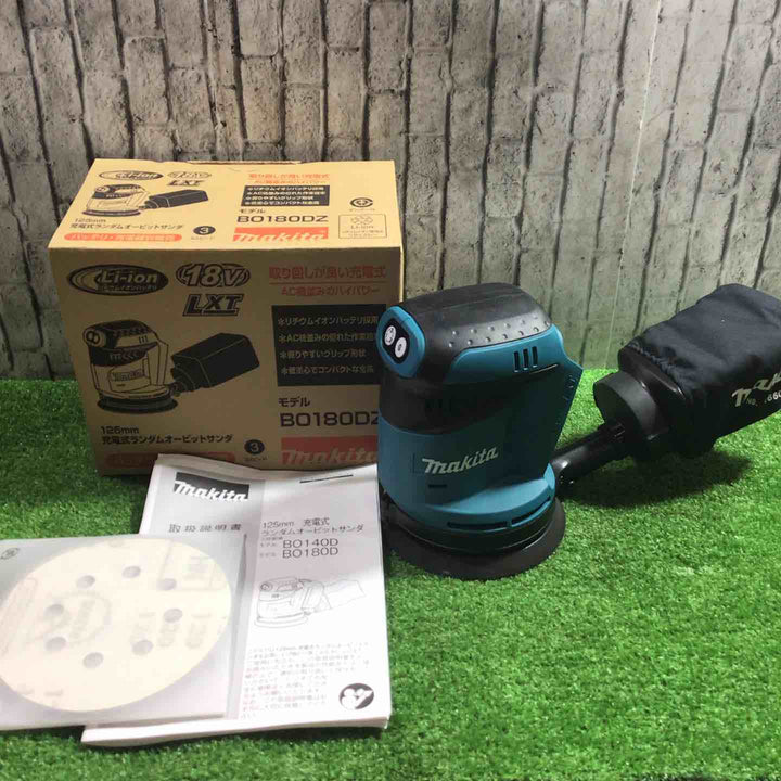 ★マキタ(makita) コードレスランダムオービットサンダ BO180DZ【川口店】