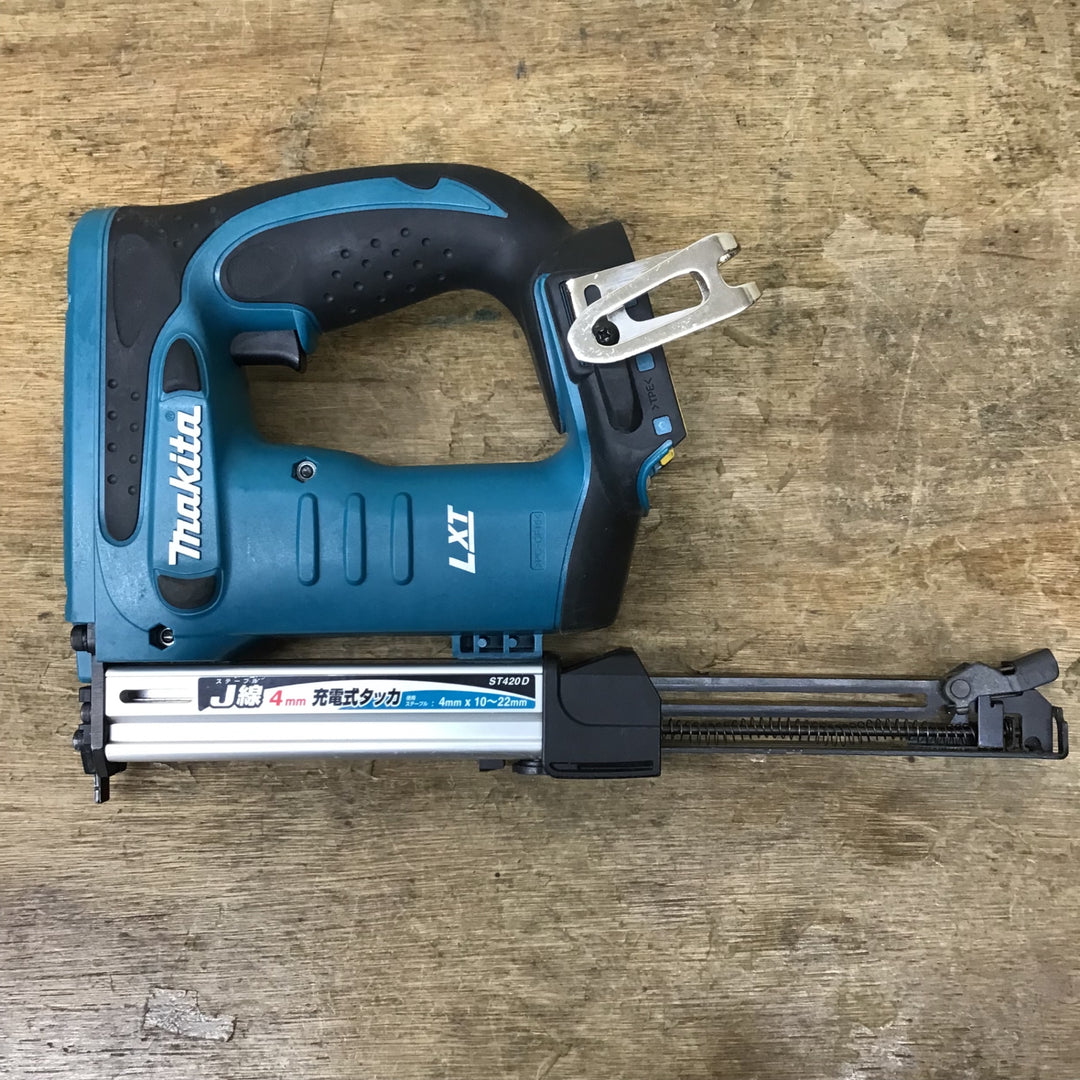 ☆マキタ(makita)14.4Vコードレスタッカ ST420DZK 本体＋ケースセット【柏店】