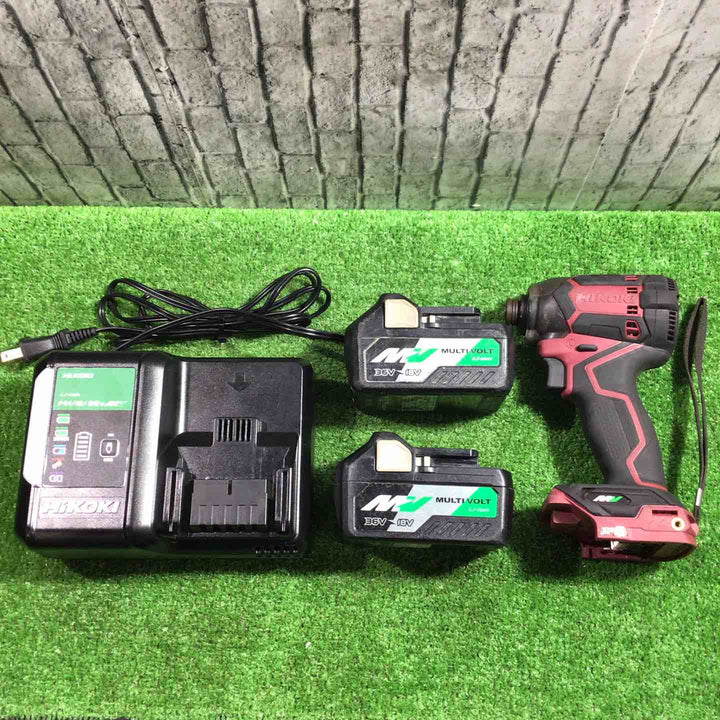 ★ハイコーキ(HIKOKI ※旧:日立工機) コードレスインパクトドライバー WH36DC(2XPSZ)(R)【川口店】