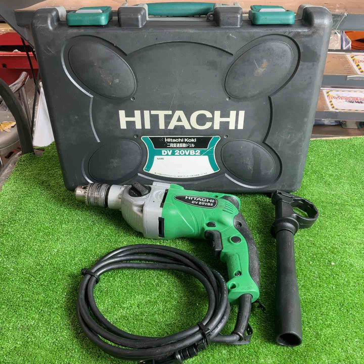 ◇ハイコーキ(HIKOKI ※旧:日立工機)  二段変速振動ドリル DV20VB2【草加店】