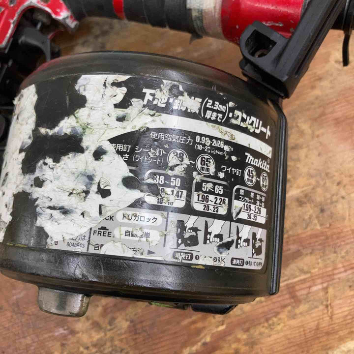 【中古品】makita マキタ 高圧 65mm釘打ち機 型式不明【柏店】