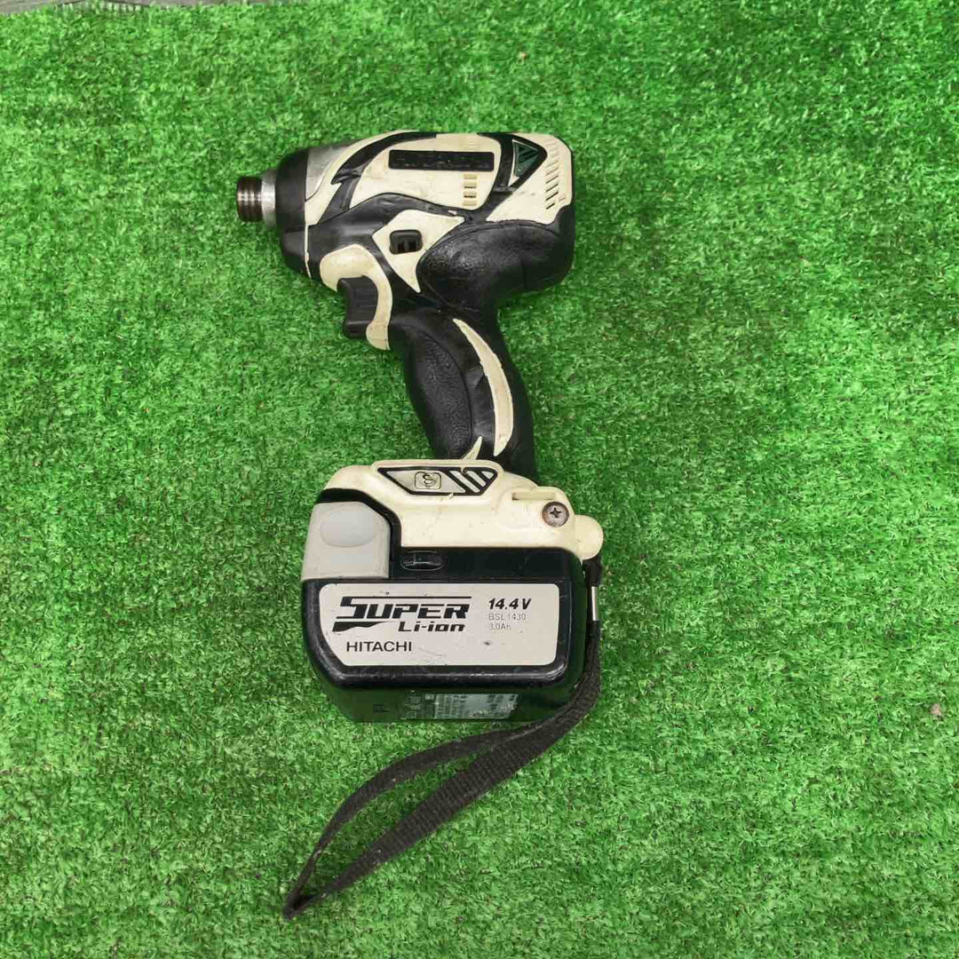 【現状品】 ハイコーキ/HIKOKI コードレスインパクトドライバー WH14DBAL(2LSCK)(W) 【桶川店】