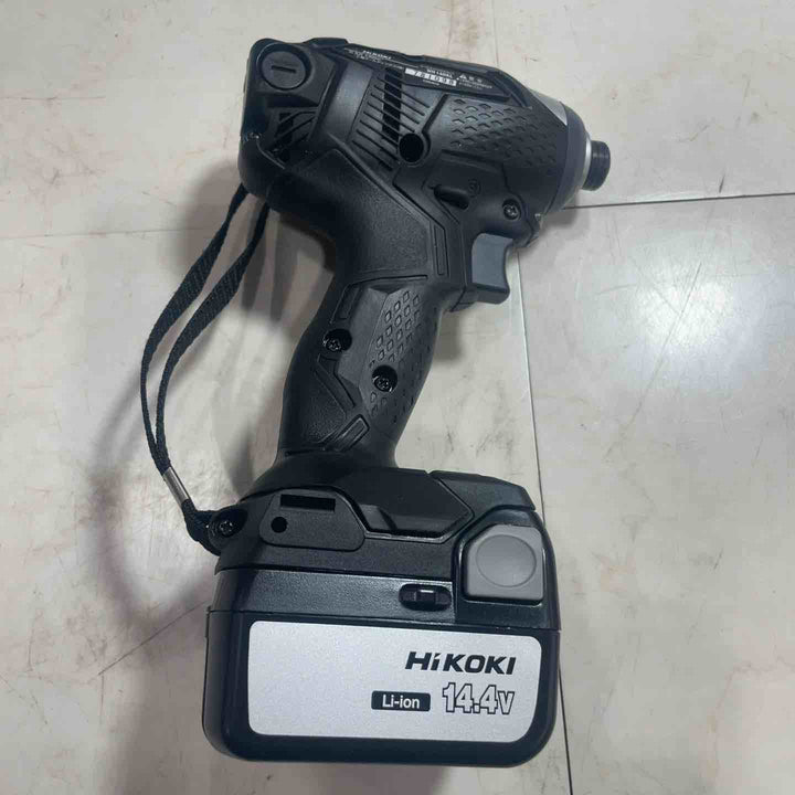 ★ハイコーキ(HIKOKI ※旧:日立工機) コードレスインパクトドライバー WH14DKL(2LSCK)(B) 動作確認済み フルセット【川口店】