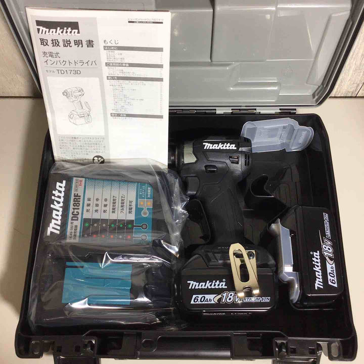 ★マキタ(makita) コードレスインパクトドライバー TD173DRGXB【戸田店】