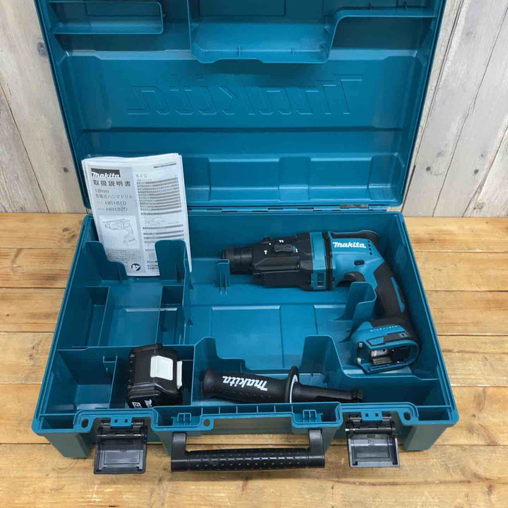 【中古品】 マキタ(makita) 18V コードレスハンマドリル HR182DZK バッテリー1個付属 【東大和店】