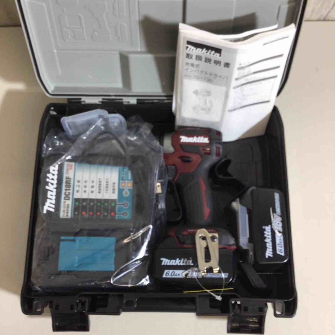 ★マキタ(makita) コードレスインパクトドライバー TD173DGXAR レッド 赤 限定色 バッテリー＆充電器付き【戸田店】