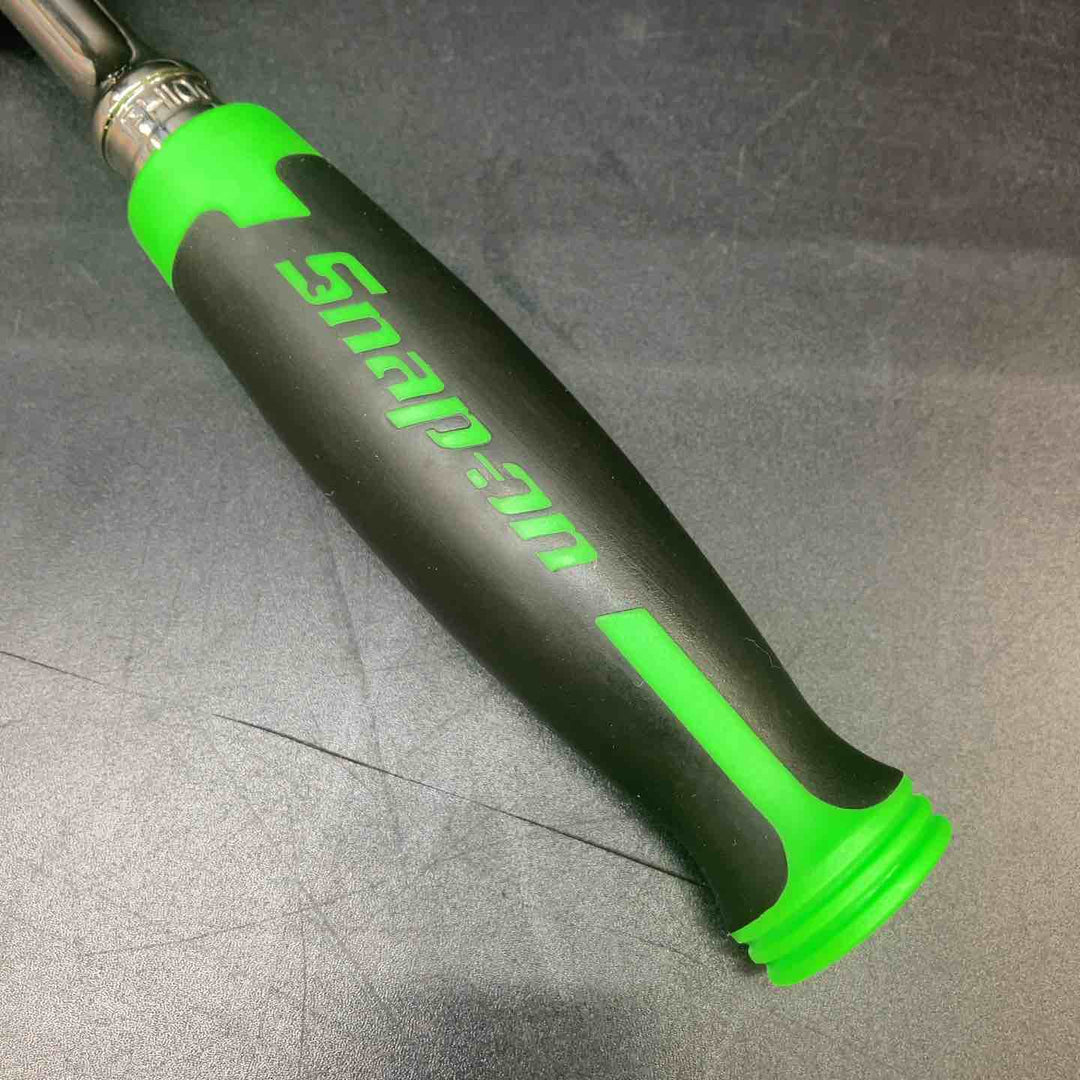 【未使用品】スナップオン(Snap-on)3/8 ラチェット FH100G グリーン ソフトグリップ 100ギア【川越店】