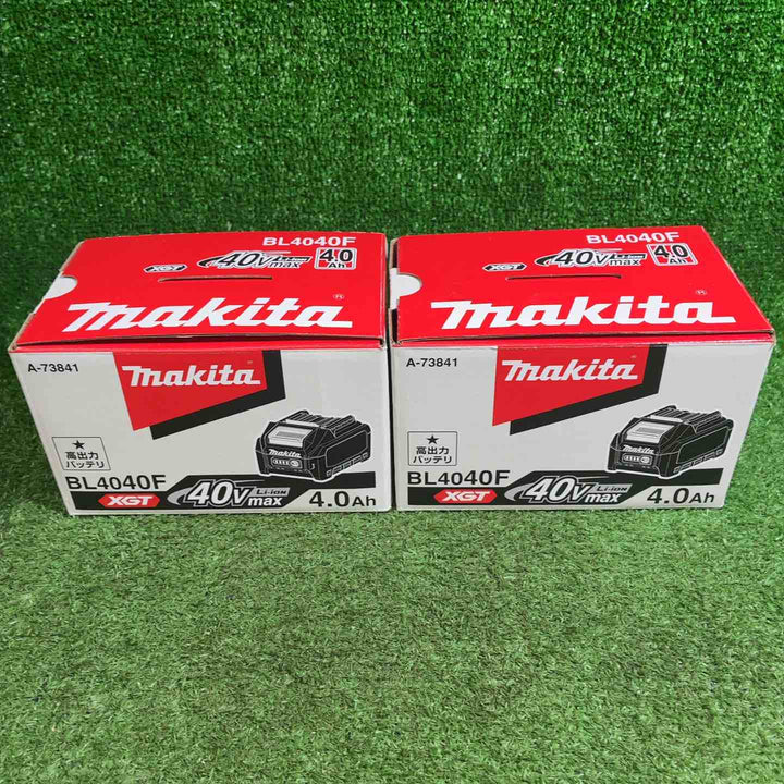 マキタ(makita) リチウムイオンバッテリー 40Vmax/4.0Ah BL4040F 2個セット【藤沢店】