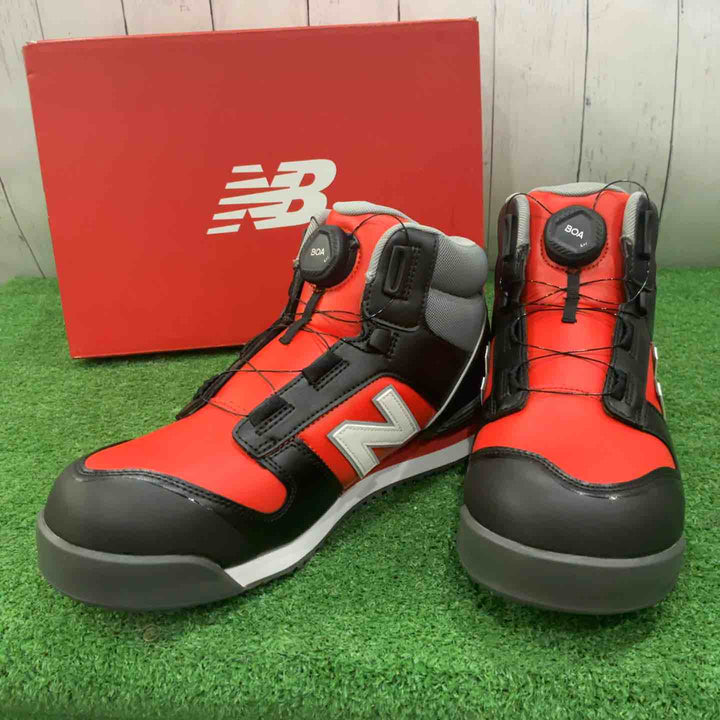 ニューバランス 安全靴 HB-231 ハリスバーグ レッド　26.5㎝【川口店】