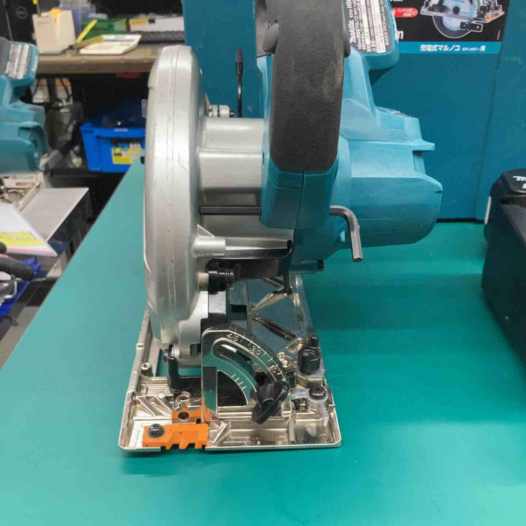 ★マキタ(makita) コードレス丸のこ HS631DGXS　バッテリ1つ充電回数26回【戸田店】