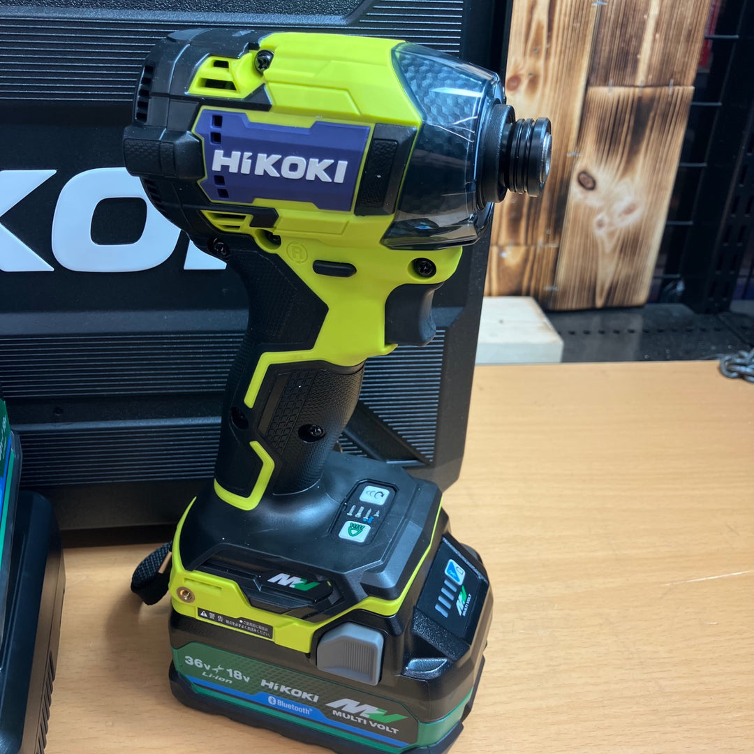 ★ハイコーキ(HIKOKI ※旧:日立工機) コードレスインパクトドライバ スパイダーイエロー WH36DD(2XHYSZ)【越谷店】