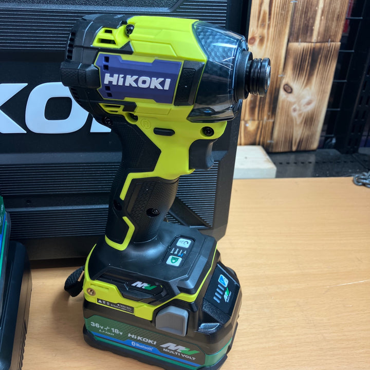 ★ハイコーキ(HIKOKI ※旧:日立工機) コードレスインパクトドライバ スパイダーイエロー WH36DD(2XHYSZ)【越谷店】