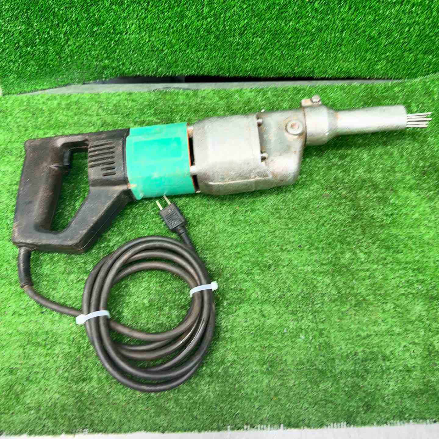 中古品】☆長谷川鉄工所 パワーファイター/電動式多針タガネ NPF-95