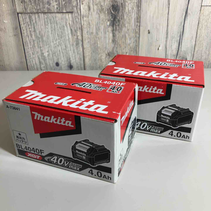 【2個セット】マキタ makita リチウムイオンバッテリー 40Vmax 4.0Ah BL4040F【戸田店】