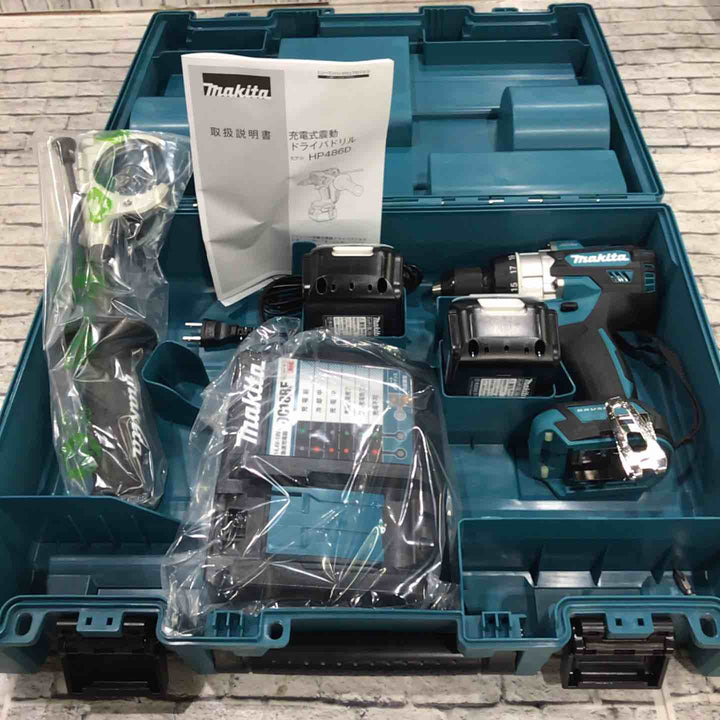 ★マキタ(makita) コードレス振動ドリルドライバー HP486DRGX【川口店】