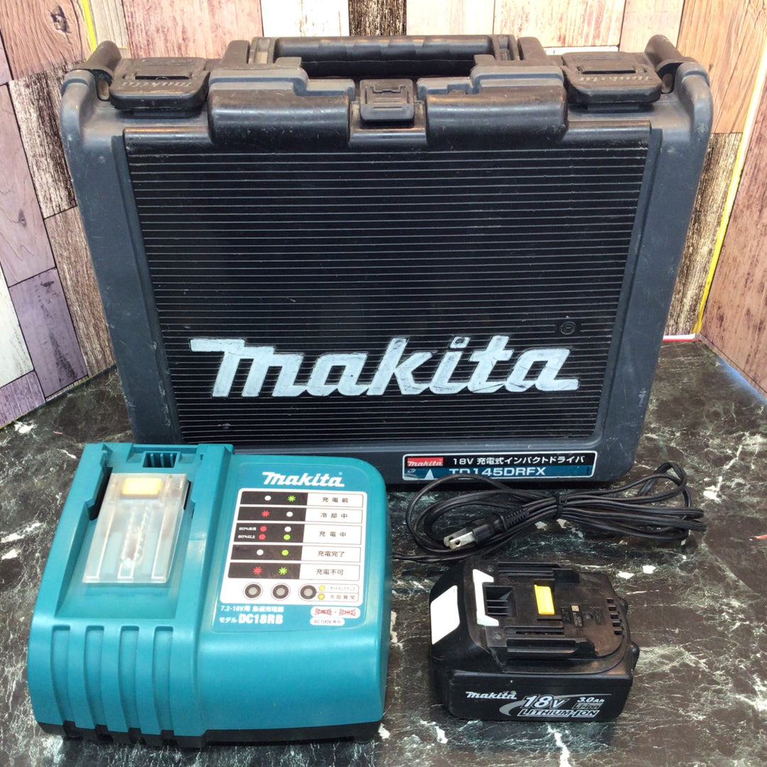 ★マキタ(makita) コードレスインパクトドライバー TD145DRFX【八潮店】