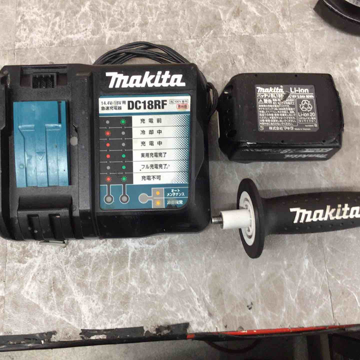 ★マキタ(makita) 125mmコードレスディスクグラインダ GA504DRT【八潮店】