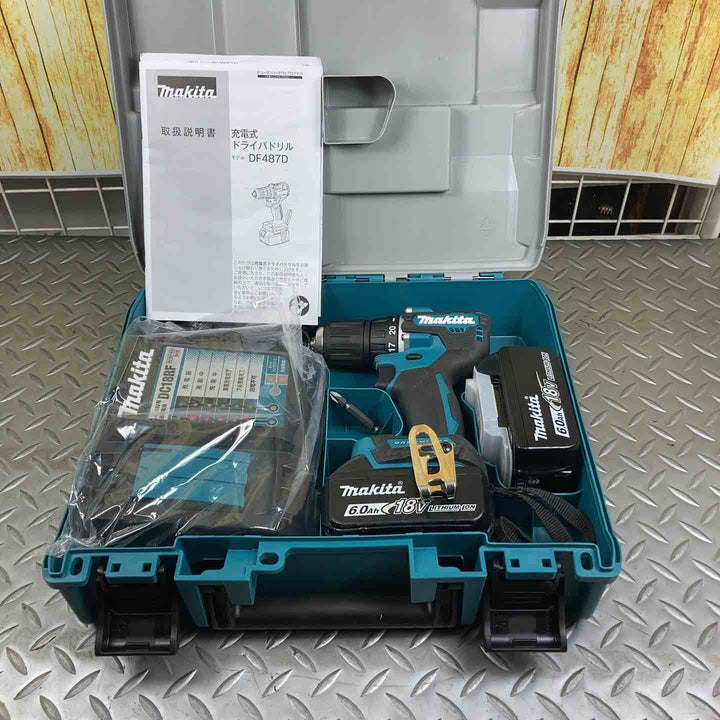★マキタ(makita) コードレスドリルドライバー DF487DRGX【川崎店】