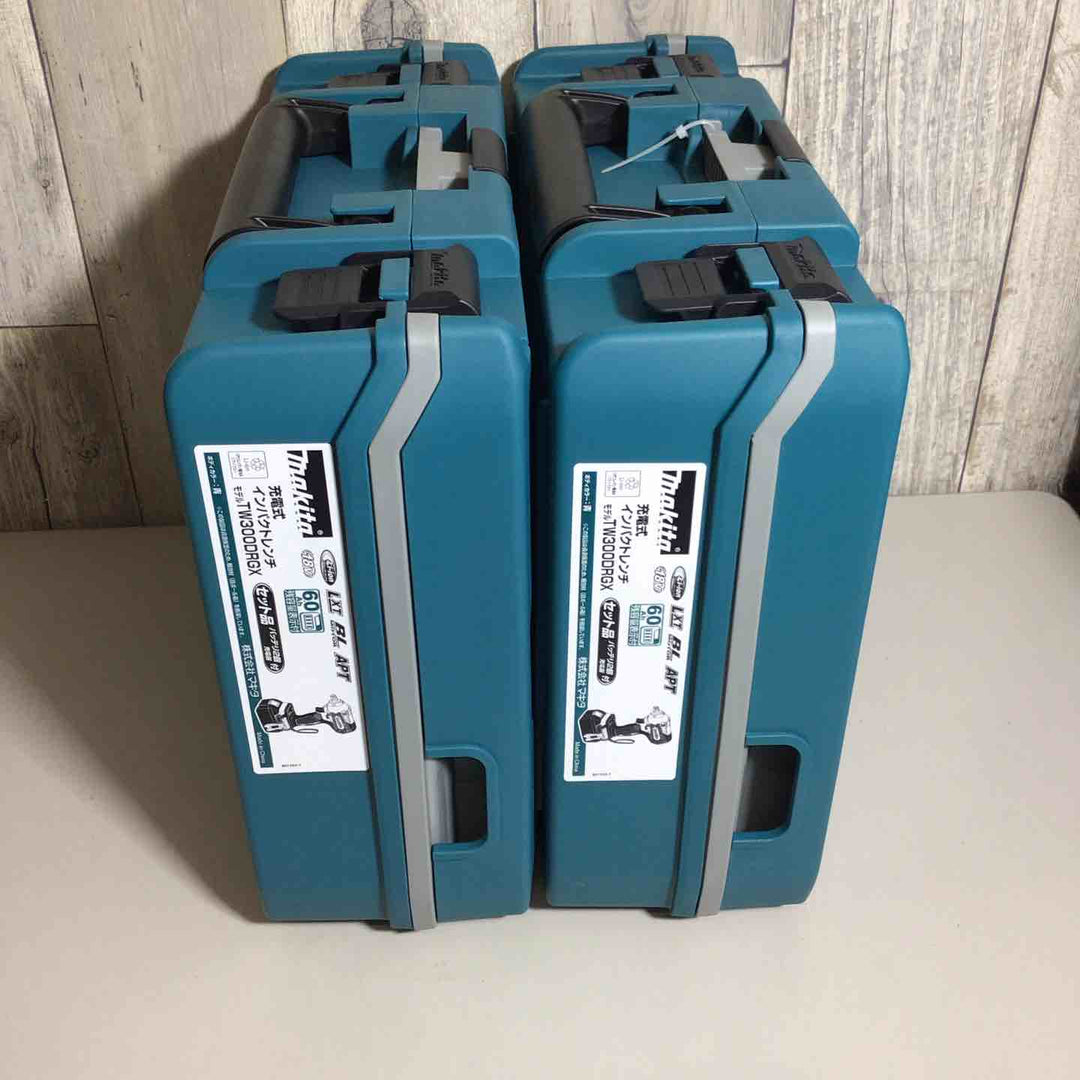 【未使用品】 マキタ makita コードレス インパクトレンチ TW300DRGX 2台 バッテリー&充電器付 フルセット インパクトレンチ 純正 充電式 18V 【戸田店】