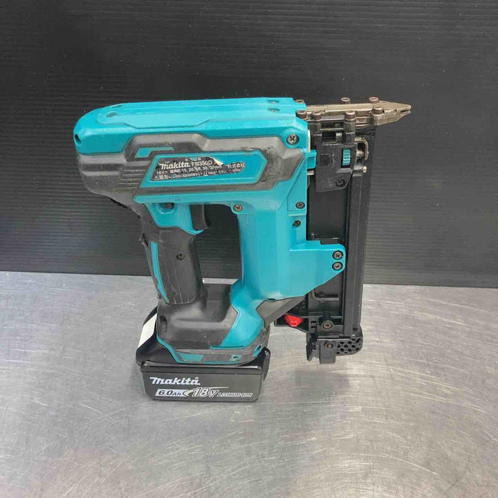 【中古品】 マキタ 充電式35mm面木釘打ち機 FN350DZ 18V バッテリー1個付属 釘打ち ネイル 【東大和店】