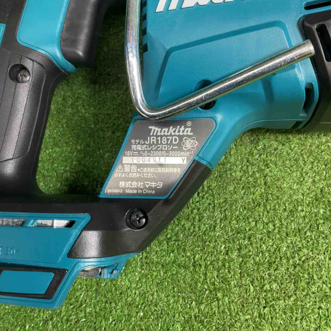 【中古品】マキタ(makita) コードレスレシプロソー JR187DZ【藤沢店】