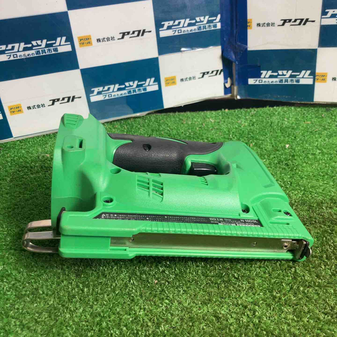 ◇ハイコーキ(HIKOKI ※旧:日立工機) コードレスタッカ本体のみ N18DSL(NN) CT線【草加店】