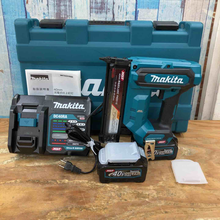 ★マキタ(makita) 40Vmax 40mmコードレス仕上釘打 FN001GRDX【柏店】