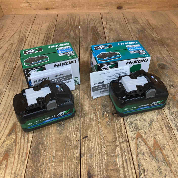 ハイコーキ(HIKOKI ※旧:日立工機) リチウムイオンバッテリー 36V/4.0Ah 18V8.0Ah BSL36B18BX 2点セット【所沢店】≪長期保管品≫