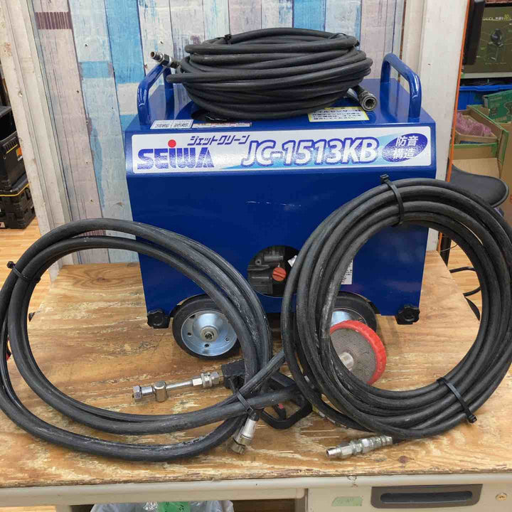 【店頭受取り限定】◇精和 エンジン高圧洗浄機 防音型 JC-1513KB【柏店】