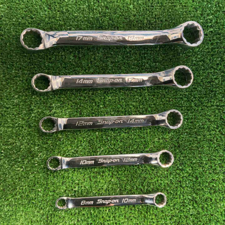 スナップオン(Snap-on)　オフセットメガネレンチ　5本セット　12角【草加店】