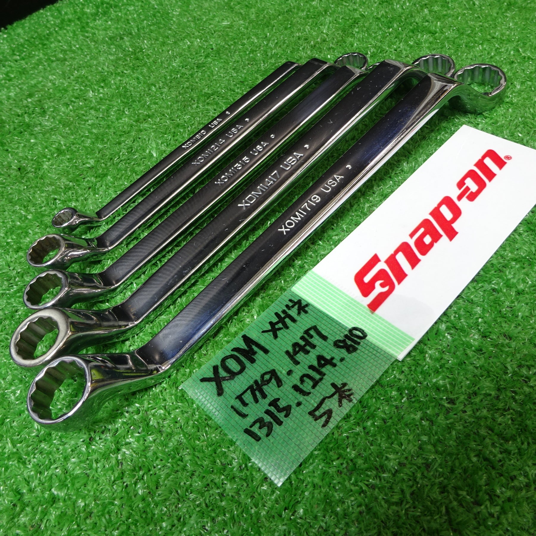 スナップオン/Snap-on オフセットスタンダードメガネレンチ XOMシリーズ 5本セット(一部旧ロゴ)【【岩槻店】 –  アクトツールオンラインショップ